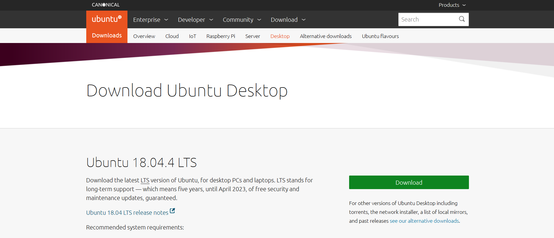 ubuntu下载